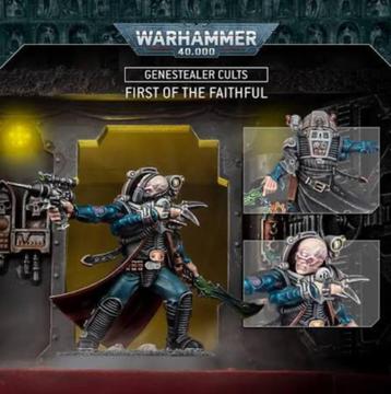 Warhammer 40k genestealer cults first of the faithful beschikbaar voor biedingen
