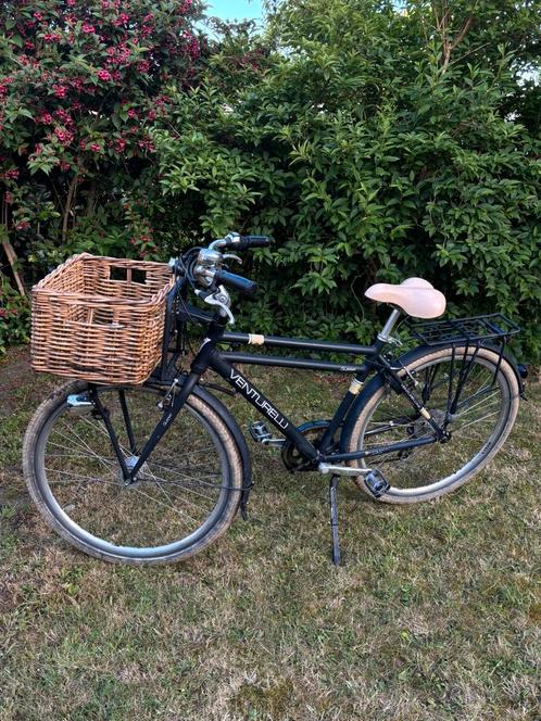 Venturelli Shopper Herenfiets, Fietsen en Brommers, Fietsen | Heren | Herenfietsen, Gebruikt, Overige merken, Versnellingen, Ophalen of Verzenden
