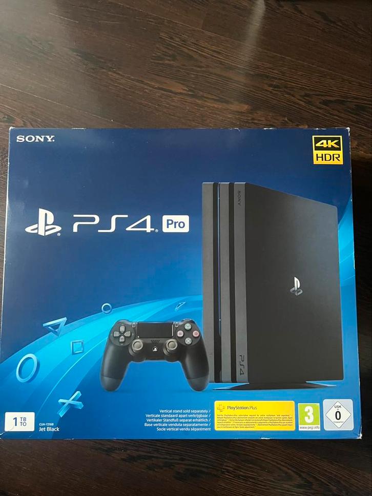 PlayStation 4 Pro – 1TB – Jet Black – In topstaat!, Games en Spelcomputers, Spelcomputers | Sony PlayStation 4, Pro, 1 TB, Ophalen