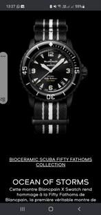 Blancpain x Swatch „Ocean of Storms” horloge, Ophalen, Overige materialen, Nieuw, Overige materialen