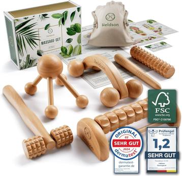 HELDSON Premium houten massageset GRATIS LEVERING beschikbaar voor biedingen