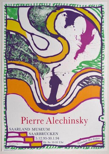 Alechinsky - gesigneerd, Enlèvement ou Envoi