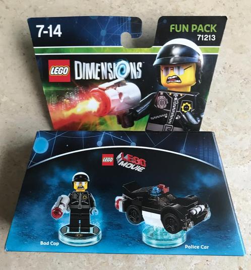 FUN PACK "LEGO DIMENSIONS" - 71213 - LEGO MOVIE - BAD COP, Kinderen en Baby's, Speelgoed | Duplo en Lego, Nieuw, Lego, Complete set