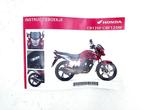 INSTRUKTIEBOEK Honda CBF 125 (01-1970/-), Gebruikt