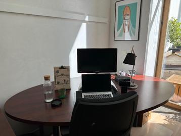 Kerselaar eettafel/vergadertafel/bureau, Huis en Inrichting, Ophalen, Zo goed als nieuw, Bureau