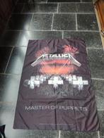 Vlag Metallica "Master Of Puppets", Enlèvement, Comme neuf, Affiche, Œuvre d'art ou Peinture