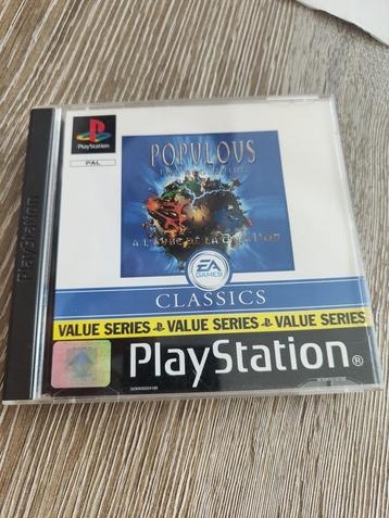 Populous the beginning  ps1 complet français 