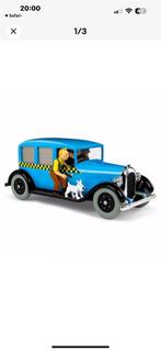 Tintin voiture 1/12  taxi de Chicago ( 38 cm résine ), Collections, Enlèvement