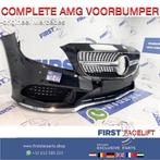 W218 FACELIFT CLS AMG VOORBUMPER COMPLEET + DIAMOND GRIL 201, Gebruikt, Voor, Mercedes-Benz, Ophalen of Verzenden