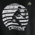 Rare Tee-shirt Lacoste taille 4/M Devanlay  noir collector, Lacoste, Enlèvement, Porté, Taille 48/50 (M)