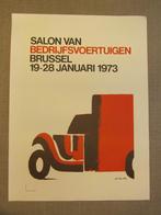 4 prachtige litho's van de Autoshow: 1950,55,73,2000!, Antiek en Kunst, Ophalen of Verzenden