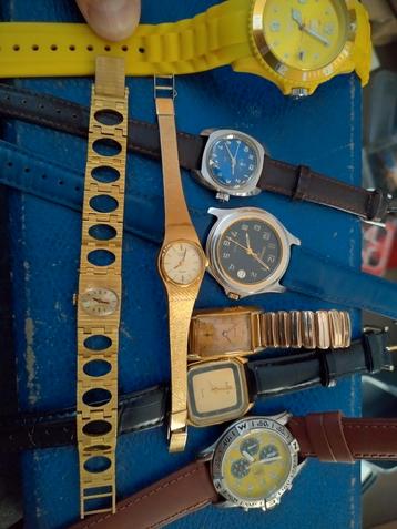lot de 8 montres, Enlèvement ou Envoi, Citizen