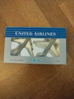 Boeing 747 + Boeing 777 UNITED AIRLINES 1:600 SCHABAK, Verzamelen, Ophalen of Verzenden, Zo goed als nieuw, Schaalmodel