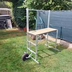Petit échafaudage de jardin, Ophalen, Zo goed als nieuw, Rolsteiger of Kamersteiger, Minder dan 2 meter