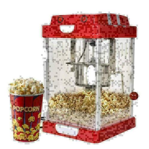Popcorn Machine Popcornmachine Retro RVS Nieuw, Hobby en Vrije tijd, Overige Hobby en Vrije tijd, Nieuw, Ophalen