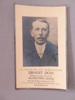 Ernest Dom Duffel 1878  voorzitter Bedevaart Scherpenheuvel, Verzamelen, Verzenden, Bidprentje
