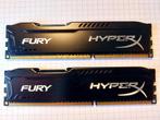 Kingston HyperX Fury DDR3 Ram, Computers en Software, RAM geheugen, Ophalen, 8 GB, DDR3, Zo goed als nieuw