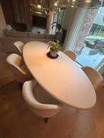 Prachtige motex ovale muundo tafel !, Huis en Inrichting, Ophalen, Overige materialen, 100 tot 150 cm, Vijf personen of meer