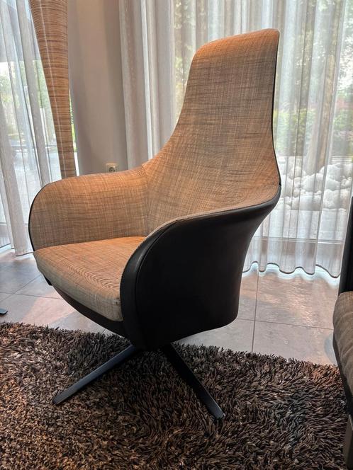 3* Design Fauteuils/ stoel Montis Marvin in Topstaat!!, Huis en Inrichting, Stoelen, Zo goed als nieuw, Eén, Stof, Zwart, Ophalen