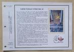 Année 1987 : Carte souvenir fdc soie - 2243 : Flanders techn, Postzegels en Munten, Ophalen of Verzenden