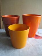 bloempotten oranje, Ophalen of Verzenden, Overige soorten