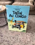 TinTin Kuifje in Congo emaille reclamebord, Verzamelen, Ophalen of Verzenden, Kuifje, Zo goed als nieuw, Plaatje, Poster of Sticker