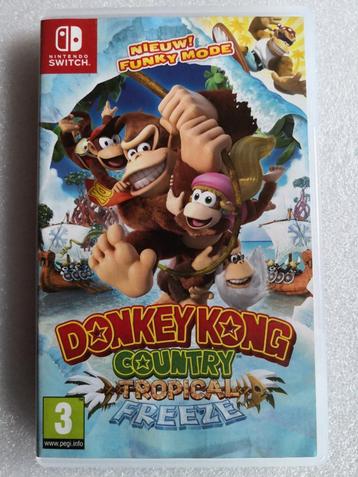 Nintendo switch spel Donkey Kong country - tropical freeze  beschikbaar voor biedingen