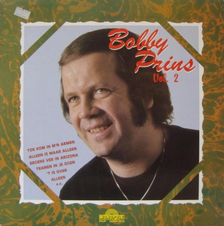 Bobby Prins – Bobby Prins Vol. 2 - Lp Als Nieuw, Cd's en Dvd's, Vinyl | Pop, Zo goed als nieuw, 1960 tot 1980, 12 inch, Ophalen of Verzenden