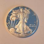 Epreuve d'aigle américain 2019 en argent 999 de 1 oz, Envoi, Argent