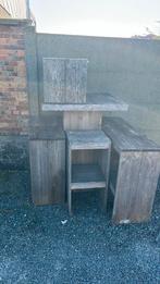 Houten lounge set, Tuin en Terras, Tuinsets en Loungesets, Ophalen of Verzenden