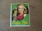 ETIKET BROUWERIJ CELTA-PILS MEIRESONNE GENT, Ophalen of Verzenden, Gebruikt, Overige typen