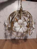 Antieke luster, Huis en Inrichting, Lampen | Kroonluchters, Ophalen, Gebruikt, Glas