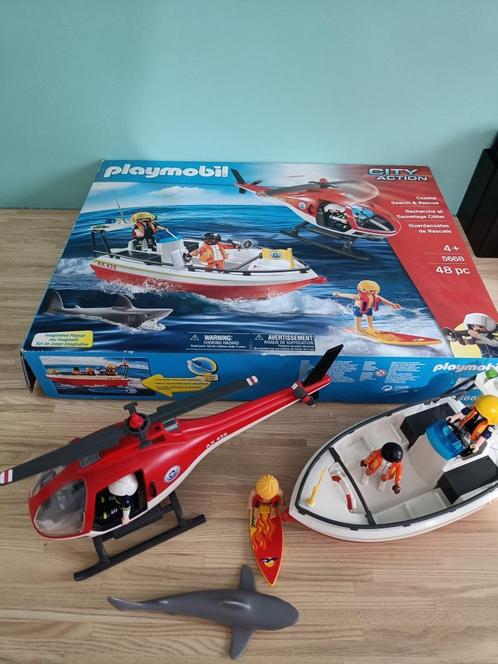 5688 Kustwacht (Playmobil), Kinderen en Baby's, Speelgoed | Playmobil, Gebruikt, Complete set, Ophalen of Verzenden