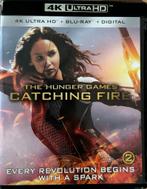 The Hunger Games: Catching Fire (4K Blu-ray, US-uitgave), CD & DVD, Blu-ray, Comme neuf, Enlèvement ou Envoi, Aventure