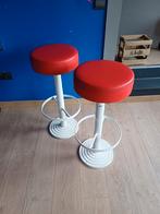 2 tabourets de bar, 2 tabourets, Enlèvement, Métal