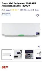 Chauffage électrique. Mur Eurom Designheat 2000, Enlèvement, Neuf, 800 watts ou plus, Poêle