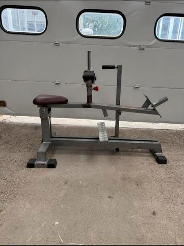 Panatta plate loaded calf raise / Seated calf machine beschikbaar voor biedingen
