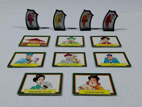 De Peking Mysteries - 1987 - MB - Onderdelen, Hobby en Vrije tijd, Gezelschapsspellen | Bordspellen, Gebruikt, Een of twee spelers