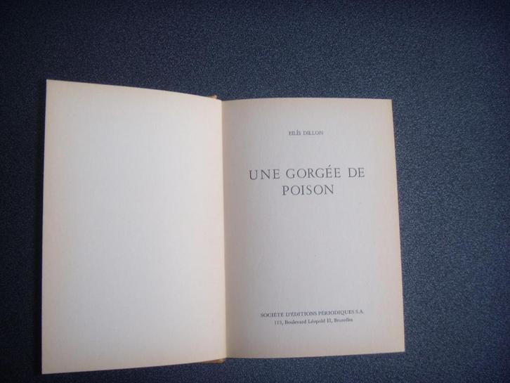 Une gorgée de poison - Eilis Dillon., Boeken, Taal | Frans, Gelezen, Ophalen of Verzenden