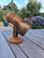 Plafondlamp hout, Huis en Inrichting, Ophalen of Verzenden, Gebruikt, Hout, Retro