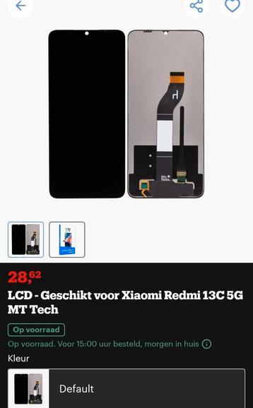 Redmi 14c / enkel scherm vervangen. beschikbaar voor biedingen
