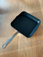 Kitchenaid grill pan vierkant 26 cm, Huis en Inrichting, Ophalen, Aluminium, Zo goed als nieuw, Keramische plaat