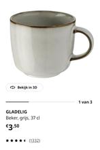4x IKEA Gladelig mokken, Enlèvement, Comme neuf, Tasse(s) et/ou soucoupe(s)