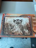 Schmidt puzzel 50 stuks leeuw - Afrika collectie, Ophalen, 500 t/m 1500 stukjes, Gebruikt, Legpuzzel