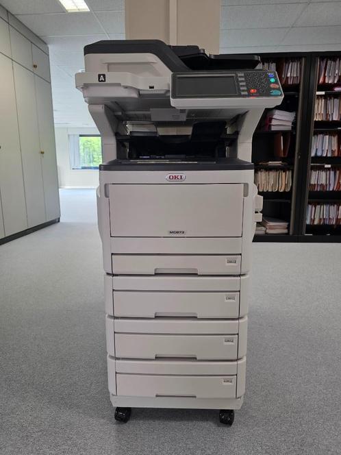 OKI MC873 multifunctioneel kopieerapparaat, Computers en Software, Printers, Gebruikt, All-in-one, Laserprinter, Kleur printen