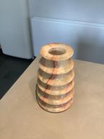 Statue vintage en albâtre - statue en albâtre lourde - onyx, Enlèvement ou Envoi, Comme neuf