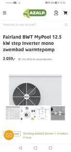 Inverter warmtepomp 12,5KW BWT zwembad!, Tuin en Terras, Zwembad-toebehoren, Ophalen of Verzenden, Nieuw