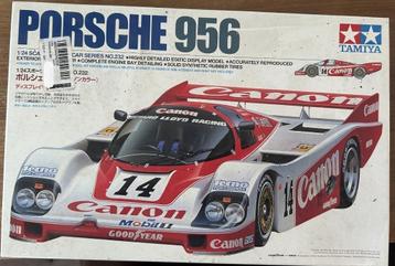 Tamiya Canon Porsche 956 de Jan Lammers ! ! Échelle : 24, Neuf, Enlèvement ou Envoi, Voiture, Plus grand que 1:32