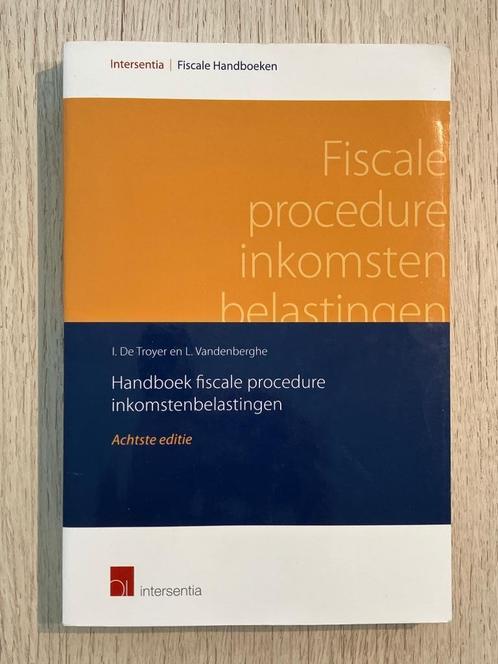 Studieboek : Fiscale Procedure Inkomsten Belastingen, Boeken, Studieboeken en Cursussen, Gelezen, Ophalen of Verzenden