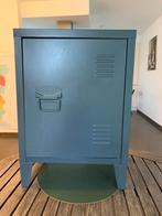 Donkergrijs opbergkastje met 2 lades , h 58 cm ,br 40 op 30, Huis en Inrichting, Kasten | Lockerkasten, Ophalen, Zo goed als nieuw
